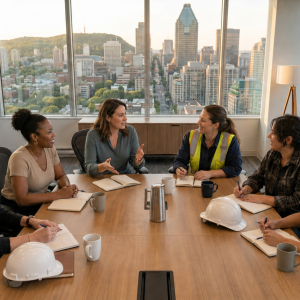 CREW M x Les Elles: Connect to Build